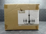 Hampton Bay 7-LIGHT Oil Rubbed Bronze Candle Chandelier Fixture DC-C4232. Fixed Price $5.90.