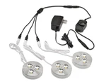 Ledquant Set Of Dimmable Under Cabinet Lighting Kit - 3WATT Puck. Fixed Price $46.99.
