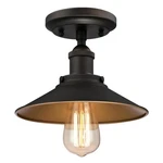 Westinghouse Louis 1 Light Semiflush, Oil Rubbed Bronze/metal Shade - 6336000. Fixed Price $64.99.