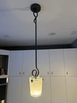Set Of Two (2) Kalco Lighting Tribecca Mini Pendant Lights Bronze/filigree. Fixed Price $279.00.