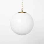 Milk Glass Ceiling Pendant Brass - Threshold Designed With Studio Mcgee. Fixed Price $49.99.