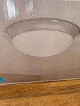 Hampton Bay, Chrome, 13 Led Flush Light, Dimmable, Integrated, 1001 846 203. Fixed Price $30.00.
