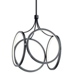 Elan 83346 Ciri 14"W Led Pendant - Black. Fixed Price $236.00.