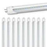 Cnsunway 10-PACK T8 Led Tube Lights 4FT, 18W 2400LM 6000K, Single Or Double E.... Fixed Price $112.28.