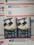 2PK Hampton Bay 1-LIGHT Black Led Mini-cylinder Linear Track Lighting Head. Fixed Price $34.95.