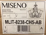 Miseno MLIT-8238-CH5-AB Antique Bronze Sivori 5-LIGHT Chandelier New.. Fixed Price $74.99.