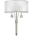 Fredrick Ramond FR45602BNI Mime Light 14 Inch Brushed Nickel Sconce Wall. Fixed Price $285.00.