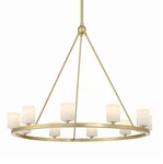 Crystorama Lighting Group ARA-10265-ST Aragon 35"W Led Brass. Fixed Price $2198.00.