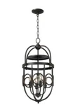 World Imports Belle Chasse 4-LIGHT Rust Iron Pendant. Fixed Price $45.00.