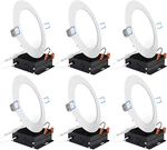 Sunco Lighting 6 Pack Inch Ultra Thin Led Recessed Ceiling Lights, 5K Daylight. Fixed Price $68.99.