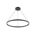 Kuzco Cerchio 32" Led Down Pendant, Black/frosted Silicone Diffuser PD87132-BK. Fixed Price $553.60.