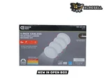 Commercial Electric 6 In. Led 2-LEVEL Lumen Select Canless Recessed Light. Fixed Price $39.90.