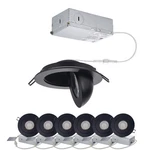 Popanu Gimbal Led Recessed Light - 4 Inch Black 9W 6 Pack,. Fixed Price $106.54.