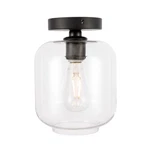 Elegant Lighting LD2270 Collier 7"W Semi-flush Ceiling Fixture Black. Fixed Price $102.00.