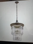 Kichler 43750OZ Emile Pendant Light In Olde Bronze. Fixed Price $399.99.