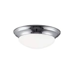 Nash 1-LIGHT Chrome Flush Mount By Generation Lighting. Fixed Price $44.99.