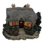Thomas Kinkade Vintage Lighted Resin Stone Cottage Hawthorne Village Collectible. Fixed Price $30.00.