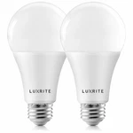 Luxrite A21 Led Bulb 150W Equivalent 2550LM 2700K Damp Rated 2-PACK. Fixed Price $29.49.