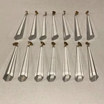Swarovski Crystal Chandelier Prisms Lamp Parts 14 Count Removable Hooks. Fixed Price $28.80.