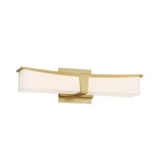 George Kovacs P1532-248-L Plane Honey Gold Led Modern Vanity Bath Light 18 In. Fixed Price $174.95.