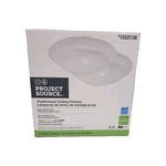 Project Source 2-CT- 11INX11IN White Led Flushmount Ceiling Fixtures Energy Star. Fixed Price $24.00.