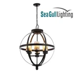 Sea Gull Sfera 24.5" Light Single-tier Chandelier, Autumn Bronze, 3110406-715. Fixed Price $519.95.