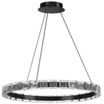 Dainolite Camila 1 Light 28W Chandelier, Black/crystal CMA-2428LEDC-MB. Fixed Price $478.40.