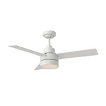 Monte Carlo Jovie 44" 3 Blade Ceiling Fan W/ Light Kit & Wall Control, White. Fixed Price $299.00.