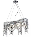 Z-lite 857CH Chrome Crystals Nyssa 6 Light 1 Tier Chandelier. Fixed Price $450.00.