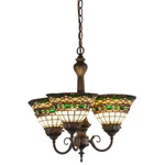 Meyda Lighting 20'W Tiffany Roman 3 Lt Chandelier, M/b - 158700. Fixed Price $969.40.