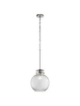 Kichler 34890 - 1 Light Seeded Glass Globe Mini Pendant Brushed Nickel. Fixed Price $46.74.