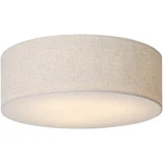 Flush Mount Ceiling Light 18 Inch 3 Fabric Shade Farmhouse Calokes Large. Fixed Price $124.99.
