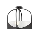 Z-lite 1947SFS-MB Devon Semi Flush, 4-LIGHT 240 Total Watts, Matte Black. Fixed Price $224.21.