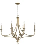 Minka Lavery 1097-740 Covent Park 6 Light 40" Wide Taper Candle Chandelier. Fixed Price $350.00.