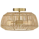 True Fine TD90039FL Seycheles 2 -light 14-IN Satin Gold Semi Flush Mount. Fixed Price $29.00.