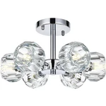 Elegant Lighting 3505F14C Eren 6 Inch Chrome Flush Mount Ceiling. Fixed Price $164.00.