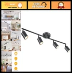Boostarea Led 4 Track Kit, Black Way Ceiling Spot Lighting, Fle. Fixed Price $69.99.