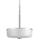 Progress Lighting Alexa Brushed Nickel 2 Fixture P3846-09 Mcm Linen Glass. Fixed Price $129.99.