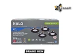 Halo Ltt 4IN 5CCT Integrated Led Regressed Downlight New Construction 4- Pack. Fixed Price $29.93.