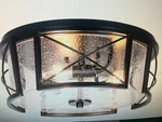 Lnc Vine 3-LIGHT 13 In.matte Black Flush Mount Ceiling A04911. Fixed Price $54.00.