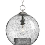 Progress Lighting P500063 Nickel Malbec Single 12"W Pendant. Fixed Price $207.99.