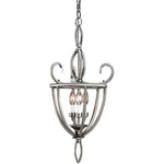 Seagull Lighting 51074-161 Pemberton 3 Hall/foyer Pendant Silver Antiquity. Fixed Price $36.09.