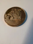 Mississippi River Steamboat Race Boats Robert Lee Natchez Vintage Bronze 244. Fixed Price $45.00.