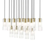 Z-lite 824P-17L Alton Light 42"W Linear Chandelier Gold. Fixed Price $2488.80.