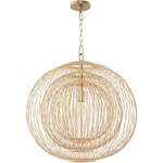 Cyan Design 11903 Terrae 22 Inch Aged Brass Pendant Ceiling Light, Round. Fixed Price $724.00.