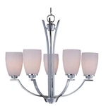 Maxim Lighting Rocco 5-LIGHT Chandelier Polished Chrome 20025SWPC. Fixed Price $134.99.