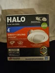 Halo HLA406VWFL9FS1EMWR Ultra-thin Adj. Gimbal Outdoor Led Downlight. Fixed Price $21.93.