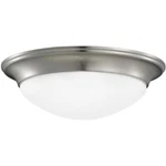 Sea Gull Nash Integrated Led 12" Flush Mount, Brushed Nickel, 7543493S-962. Fixed Price $69.95.