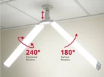 Feit Electric Led Light Panel, Ft. Foldable, Watts, 4000 Lumens, E26 Medium. Fixed Price $29.99.
