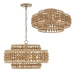 Crystorama Silas Light Mount, Burnished Silver SIL-B6003-BS-CEILING. Fixed Price $440.00.